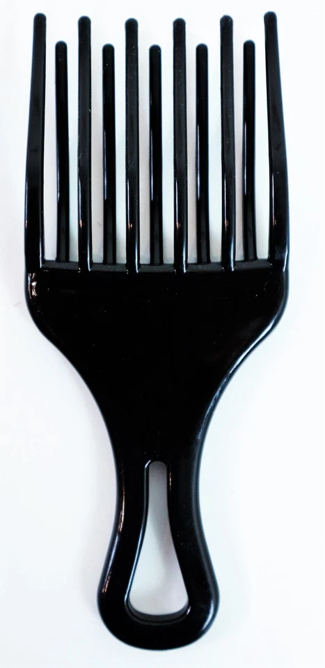 10x PETTINE DENTI LUNGHI PER CAPELLI AFRO MOSSI RICCI NUOVO PARRUCCHIERE - Immagine 1 di 1