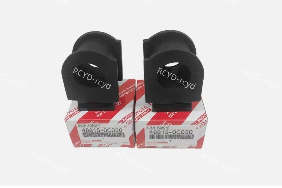 GENUINE OEM TOYOTA 08-21 SEQUOIA TUNDRA FRONT SUSPENSION SWAY BAR BUSHING SET Foto 1 de 3