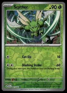SV05: Temporal Forces #001/162 Scyther Reverse Holo - Picture 1 of 2