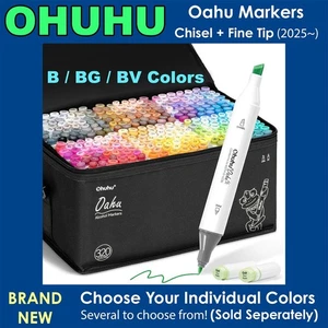 OHUHU Alkohol Marker - OAHU Style (NEU) 2025 aktualisierte Namen - B / BG / BGY / BV - Bild 1 von 3
