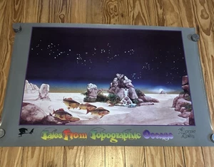 Seltenes 1973 YES TALES FROM TOPOGRAPHIC OCEAN POSTER 24 X 36 - Bild 1 von 4