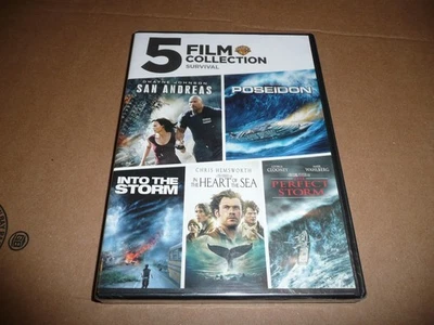 Survival 5-film Collection | DVD | NEW/Sealed | San Andreas, The Perfect Storm - Image 1 of 2