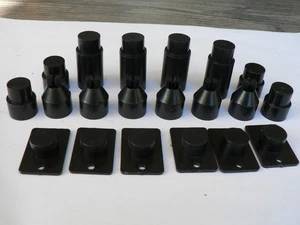 Juego de soportes Carrera Servo 140 o Servo 160 20 piezas negro 79554 - Imagen 1 de 1