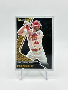 2023 Topps Update Black Gold Paul Goldschmidt BG27 Cardinals Insert SP - Picture 1 of 2