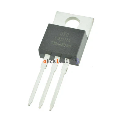 5PCS LD1117V33 Linear Voltage Regulator 3.3V 800mA TO-220 - Image 1 of 4