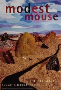 Modest Mouse Poster Fillmore Black Heart Procession Oct 2000 - Picture 1 of 2