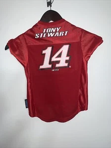 Tony Stewart Nascar 14 Dog Shirt Red Size Large Jersey - Picture 1 of 4
