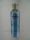 Glas Vase mit Tau und Steuerrad blaue maritime Dekoration