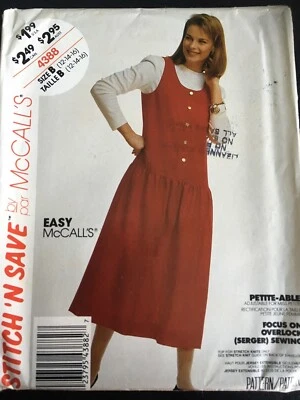 Pattern Stitch n’ Save 4388, misses’ jumper, top, top for stretch knits - Image 1 of 2