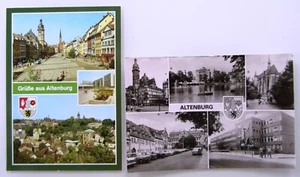 DDR Postkarten 2 x ALTENBURG Ansichtskarten Postcards - Picture 1 of 2