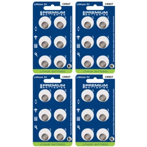 Premium Batteries CR927 3V Child Safe Lithium Coin Cell (24 Count) - Picture 1 of 8
