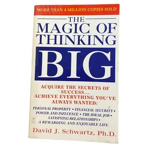 The Magic of Thinking Big by David Joseph Schwartz Self-Help Success Paperback - Picture 1 of 6