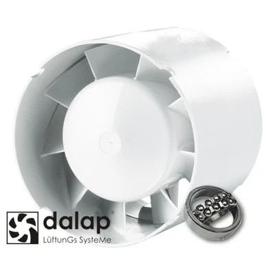 Rohrlüfter Rohrventilator Einschublüfter Kanallüfter In Line Lüfter Dalap - Bild 1 von 3