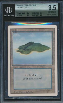 Revised Island BGS 9.5 Graded Magic MTG (0503) -magicgraders- - Image 1 of 3