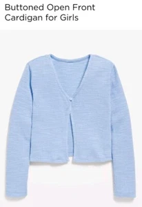 Old Navy Girls Buttoned Open Front V-Neck Cardigan NWTS - Picture 1 of 3