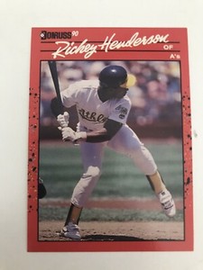 1990 Donruss Rickey Henderson #304