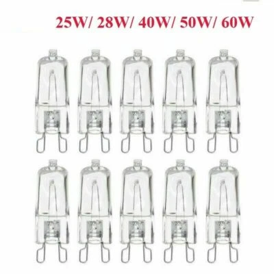 1-20X G9 Halogen Bulbs 50W 40W 25W 60W 220V Capsule Replace LED Lamp Warm White - Image 1 of 4
