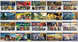 Postimpresionismo, pintura Michel CV187 € Colección Maldivas 20 ss Estampillada sin montar #cna114 - Imagen 1 de 1