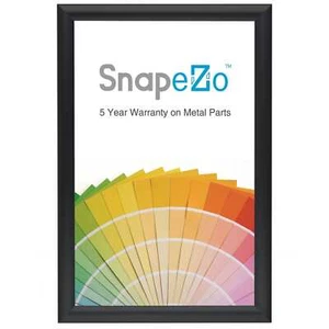 SnapeZo® Brushed Black A3 Document Frame - 1" Profile - Picture 1 of 5