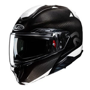 HJC RPHA 91 Noela MC5 Carbon Modular Motorcycle Motorbike Helmet Black/White - Picture 1 of 1