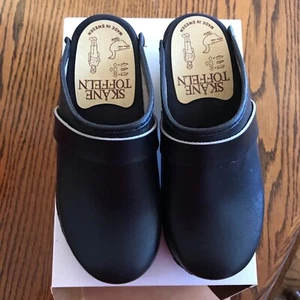 Swedish Clogs kids size 29 EU Black Unisex - Picture 1 of 2