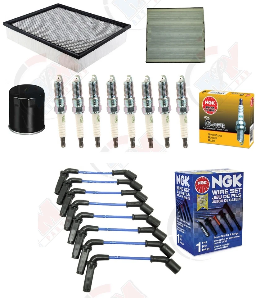 🔥Kit de afinación NGK BLUE DENSO 07-08 para Chevrolet Silverado GMC Sierra 4,8 L 5,3 L Foto 1 de 1
