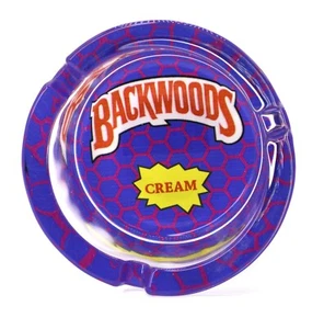 Glass Ashtray 3" Round Thick Glass Smoking for Cigarette Cigar Indoor & Outdoor - Picture 1 of 4