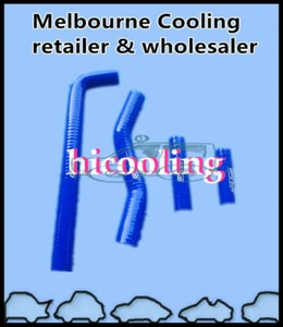 Blue hose YZ250F YZF250 2002-2005 for YAMAHA 02 2003 2004 05 silicone radiator - Foto 1 di 7