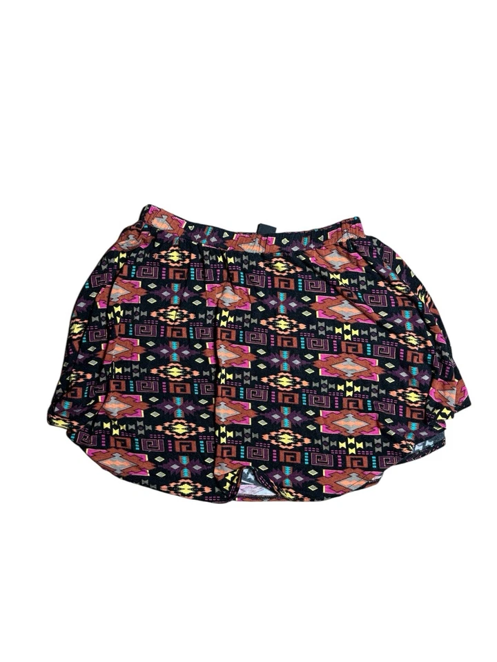 Falda Nollie Para Mujer Pequeña Azul Pull On Southwest Elastizada Vendaje Corto Foto 1 de 1