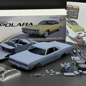 1/25 1969 Dodge Polara Resin Model Kit with Engine, Windows & Tires - Premium - Picture 1 of 10