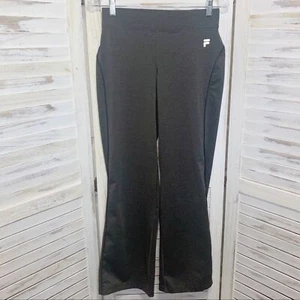 Women's FILA Sport Activewear Gym Wide-Leg Legging Pant Gray Extra Small Workout - Picture 1 of 5