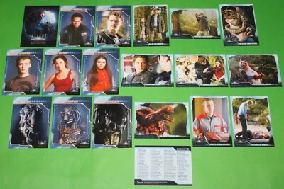 2007 Alien vs Predator REQUIEM AVP BASE COMPLETE 81 Card Set INKWORKS MOVIE - Image 1 of 4