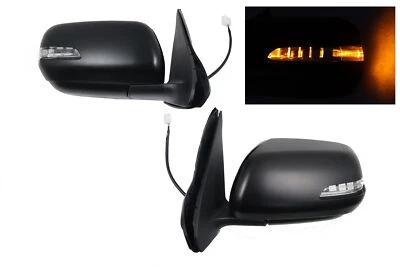 LED Manual Fold Side Mirror LH & RH for 2006 07 08~2014 Suzuki Grand Vitara - Image 1 of 4