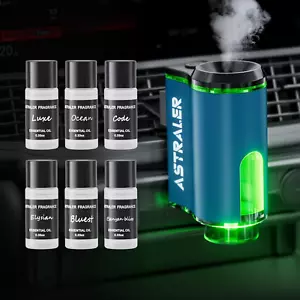 Ambientador inteligente para auto, 6 aceites esenciales, recargable. - Imagen 1 de 12