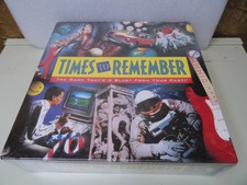 Times to Remember Milton Bradley Board Game 1991, New & Factory Sealed