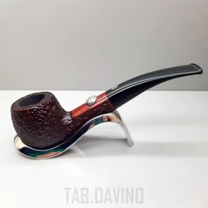 PIPA SAVINELLI BASKET RUSTICATA NERA 9MM MADE IN ITALY - Imagen 1 de 18