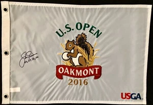 Jack Nicklaus Signed Oakmont US Open Championship Golf Flag Autograph Masters - Picture 1 of 4