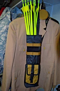 NIB ARCHERY QUIVER WITH MOLLE WEBBING. AND 3 POINT FIXATION SYSTEM - Picture 1 of 2