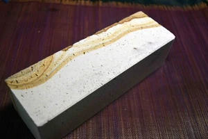 Japanese Natural Whetstone Binsui 2189g - Grit 1000- from Kumamoto pref. Japan - Picture 1 of 8