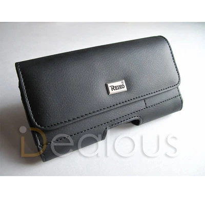 Funda de cuero negra premium para iPhone SE (2020) con ranura interior funda de bolsillo Foto 1 de 4