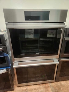 LG Studio WDES9428F Stainless 30" Double Wall Oven - Picture 1 of 10