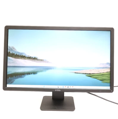 Dell E2414Ht 24" Widescreen FHD 1080p Flat Panel Monitor w/ Stand and cables - Image 1 of 4