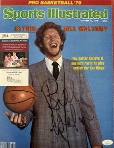 Vintage Bill Walton GOAT Boston Celtics ‘79 Signed Autograph 14x11 Photo JSA COA - Picture 1 of 5
