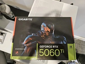 Gigabyte Nvidia GeForce RTX 5060 Ti WindForce 2 OC 16GB GDDR7 ITX Graphics Card - Picture 1 of 6