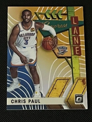 Chris Paul 2019 Optic Express Lane Orange Prizm #15 Thunder Clippers/39 SSP Foto 1 de 2