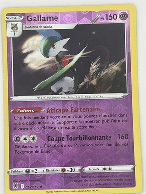 Carte Pokémon Gallame 062/189 FR - Photo 1/2