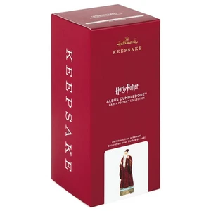 HALLMARK 2020 HARRY POTTER ALBUS DUMBLEDORE STORY TELLER ORNAMENT - Picture 1 of 2