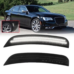 For 2015-2023 Chrysler 300 300C 300S Smoke White Rear LED Side Marker Light Lamp - Imagen 1 de 12