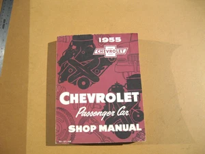 1955 Chevrolet Passenger Car Shop Manual - Bild 1 von 6