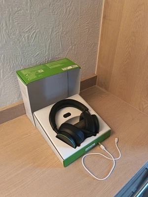 Microsoft Ufficiale Xbox Series X, One, S Cuffie da Gioco Wireless - Nero + Verde - Immagine 1 di 4